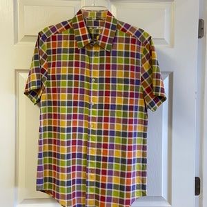 Mr Turk short sleeve button up shirt